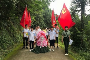 学好百年党史，传承红色基因”——记宜黄三中携青少年活动中心实践活动
