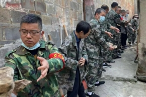 拆除私搭违建物 和谐人居你我他